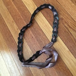 ***SOLD**Braided brown belt (FINAL CUT)